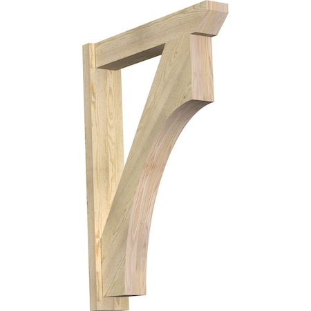 Ekena Millwork Westlake Slat Rough Sawn Outlooker, Douglas Fir, 6"W x 30"D x 42"H OUT06X30X42WTL06RDF